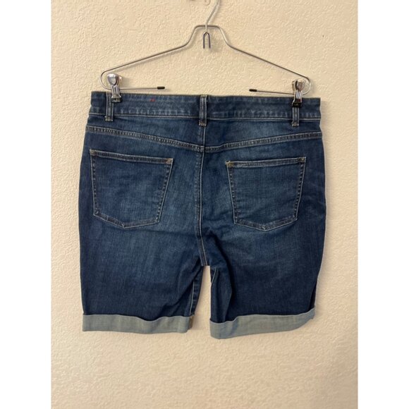 Talbots simply flattering collection denim shorts women size 13 - Picture 2 of 7